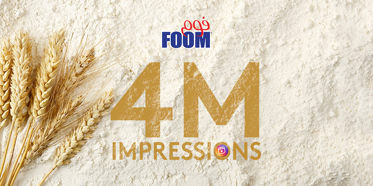 A recipe for success : FOOM Yields 4 Million Impressions